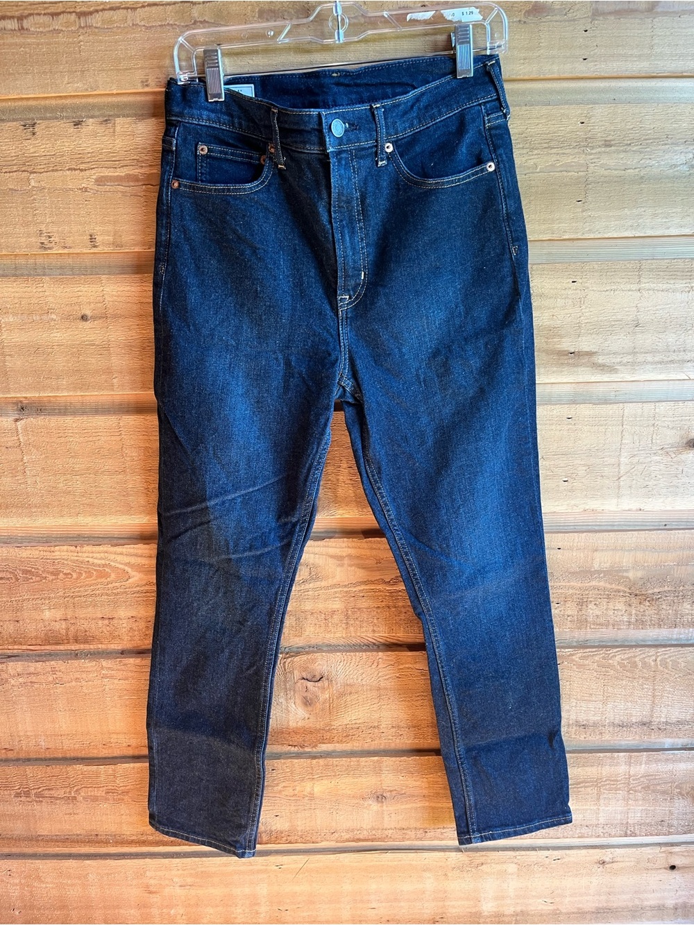 GAP - Women’s Vintage Slim High Rise Straight Leg Dark Wash Ankle Length Jeans